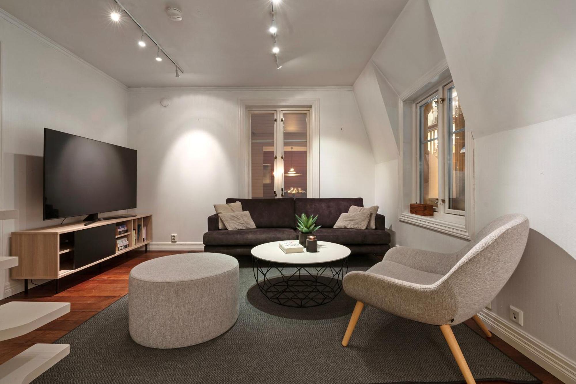 Elegant Apartment Center Of 特罗姆瑟 外观 照片