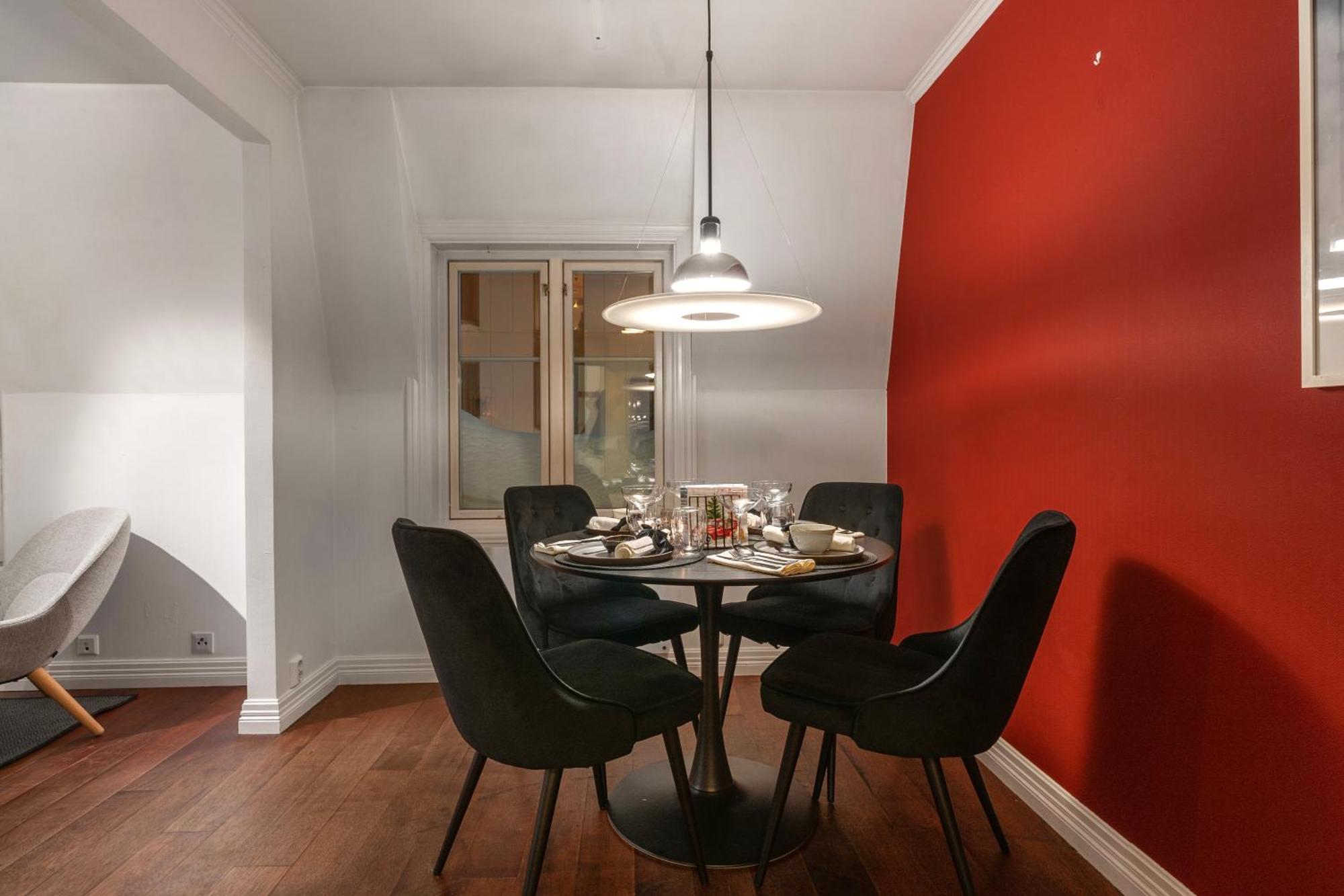 Elegant Apartment Center Of 特罗姆瑟 外观 照片